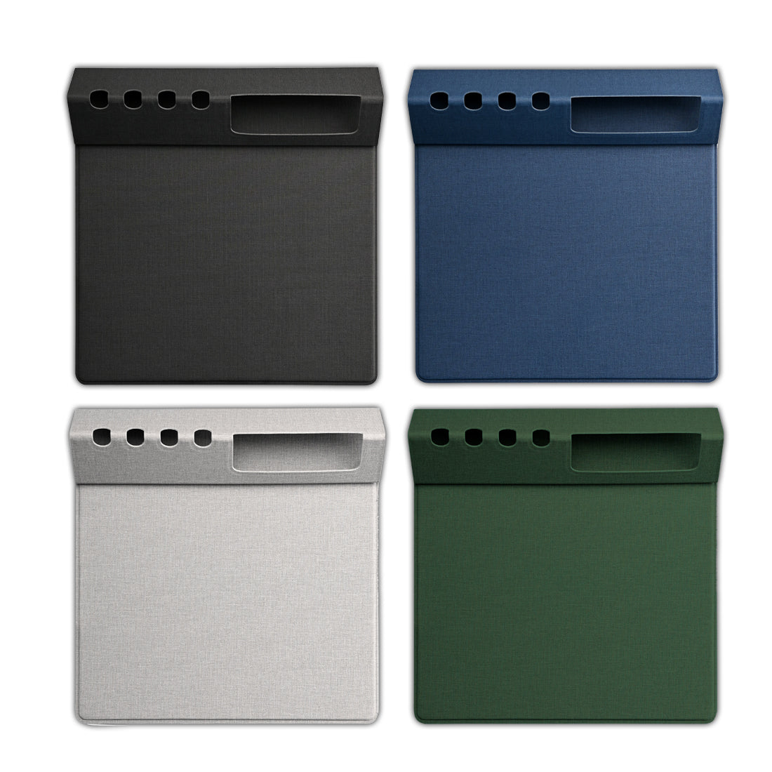 PAD ORGANIZER - Versatile Mouse Pad with Desktop Organizer for Pens and Business Cards