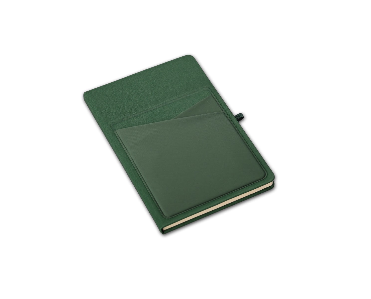 SIMPLE NOTE - A5 Linen Notebook with Lycra Pockets and Pen Holder