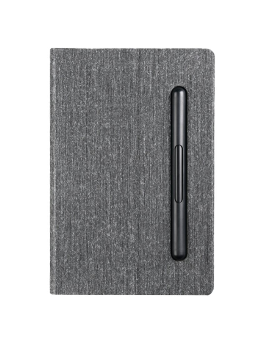 STAND PENOTE - A5 Notebook with 2-in-1 Writing Instruments and Mobile Stand