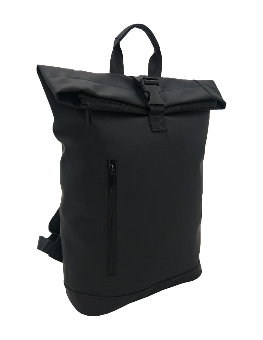 ROLLTOP BAG - Trendy Waterproof Backpack with Padded Laptop Pocket