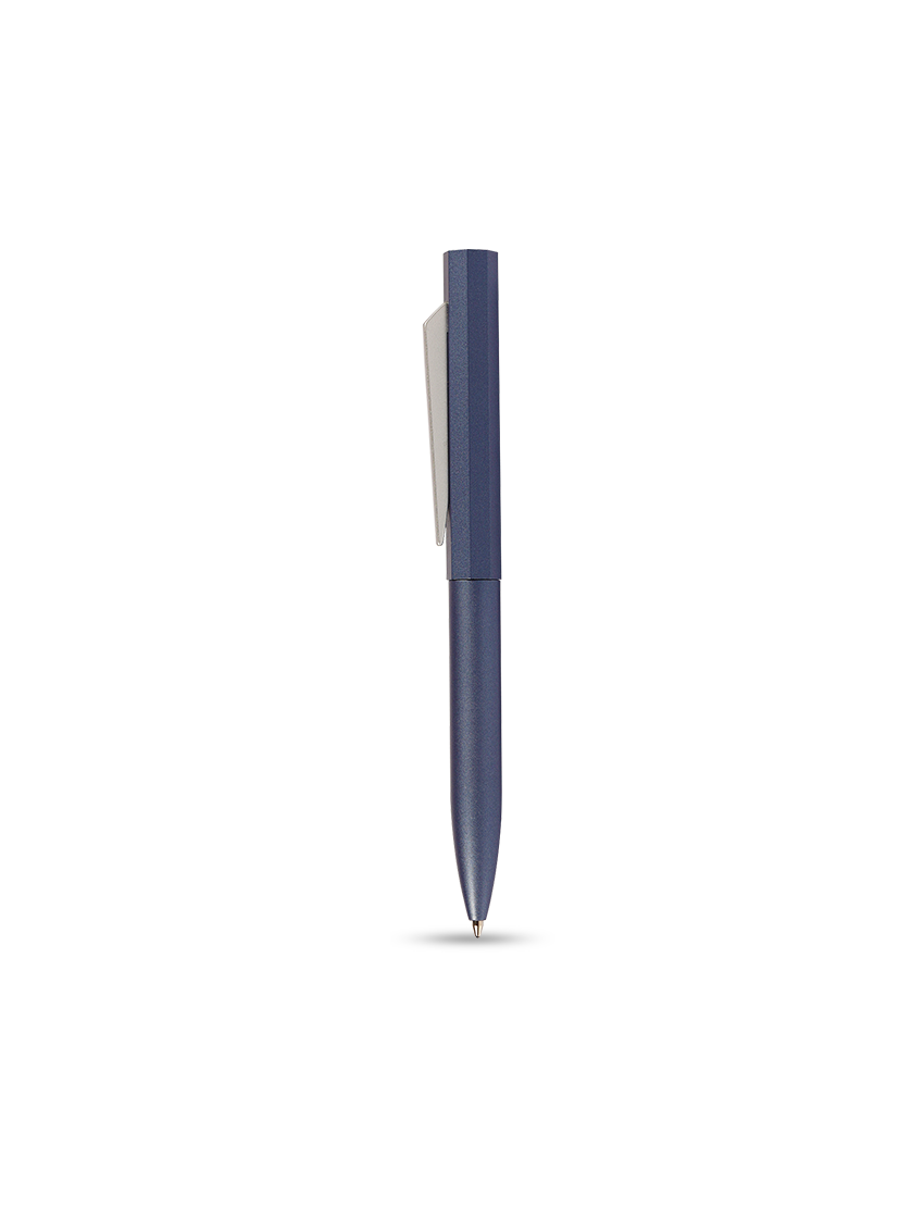 TWIST LUX - Premium Twist Pen with Matte Lacquered Aluminum Body and Satin Silver Accents