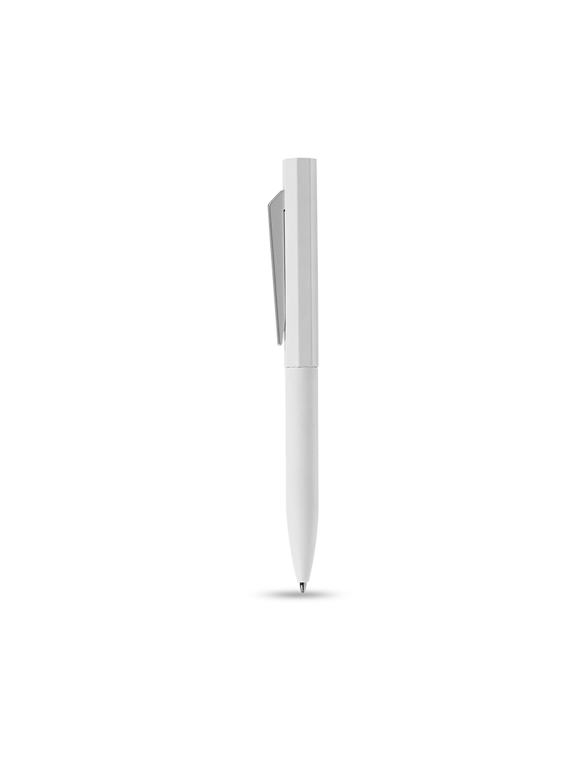 TWIST LUX - Premium Twist Pen with Matte Lacquered Aluminum Body and Satin Silver Accents