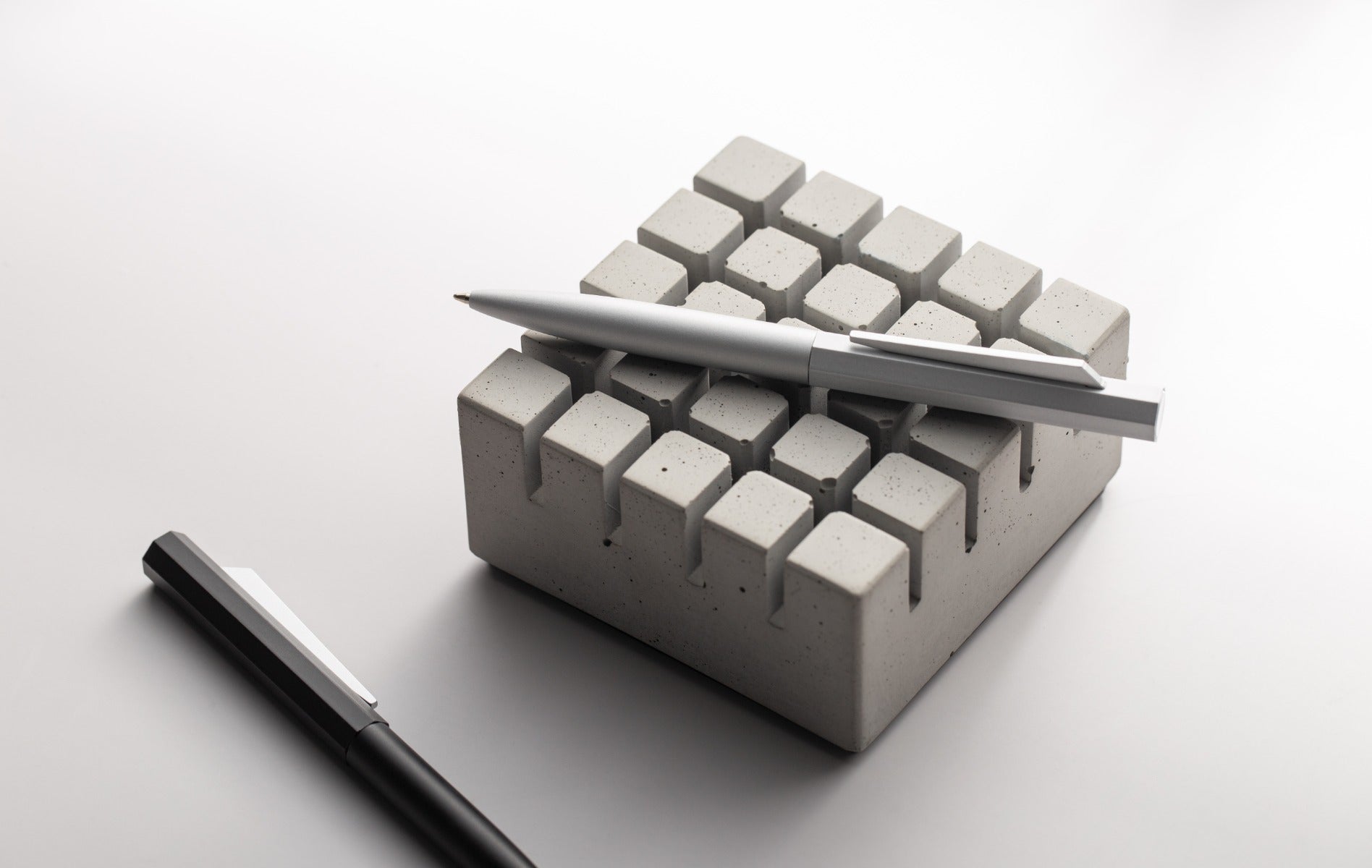 TWIST LUX - Premium Twist Pen with Matte Lacquered Aluminum Body and Satin Silver Accents