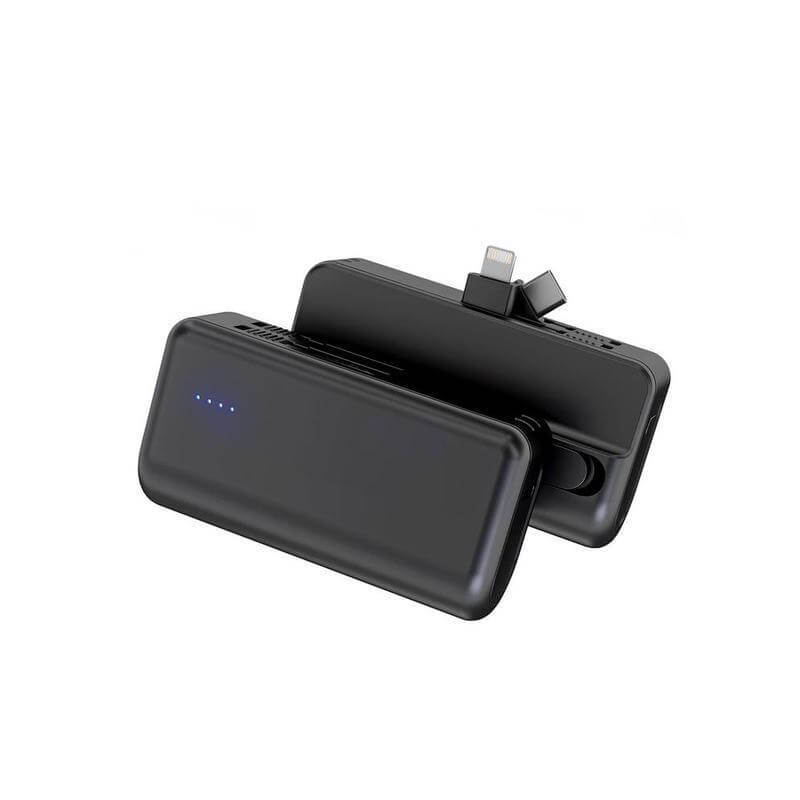 4500mAh Mini Powerbank with Inbuilt Cable and Phone Stand memorii®