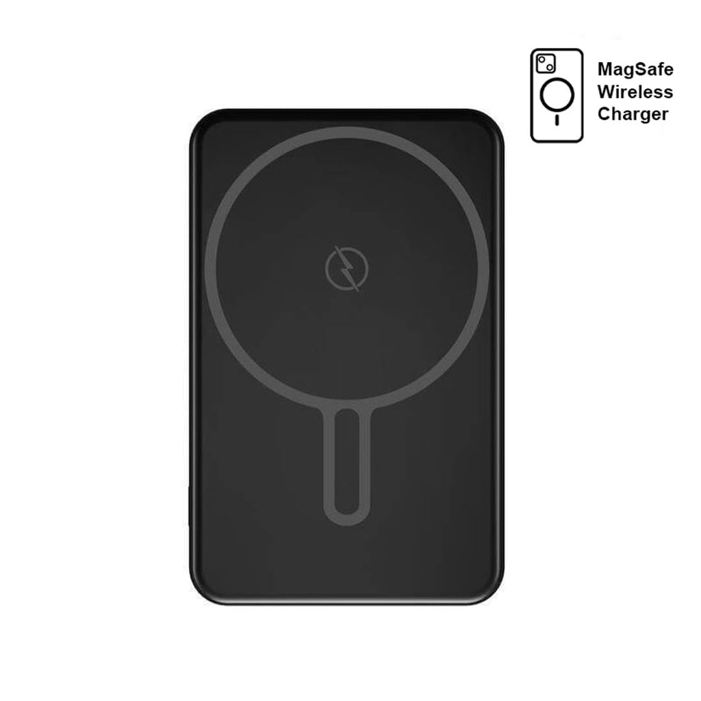 10,000 mAh Magnetic Wireless Powerbank in Gift Box - Black-