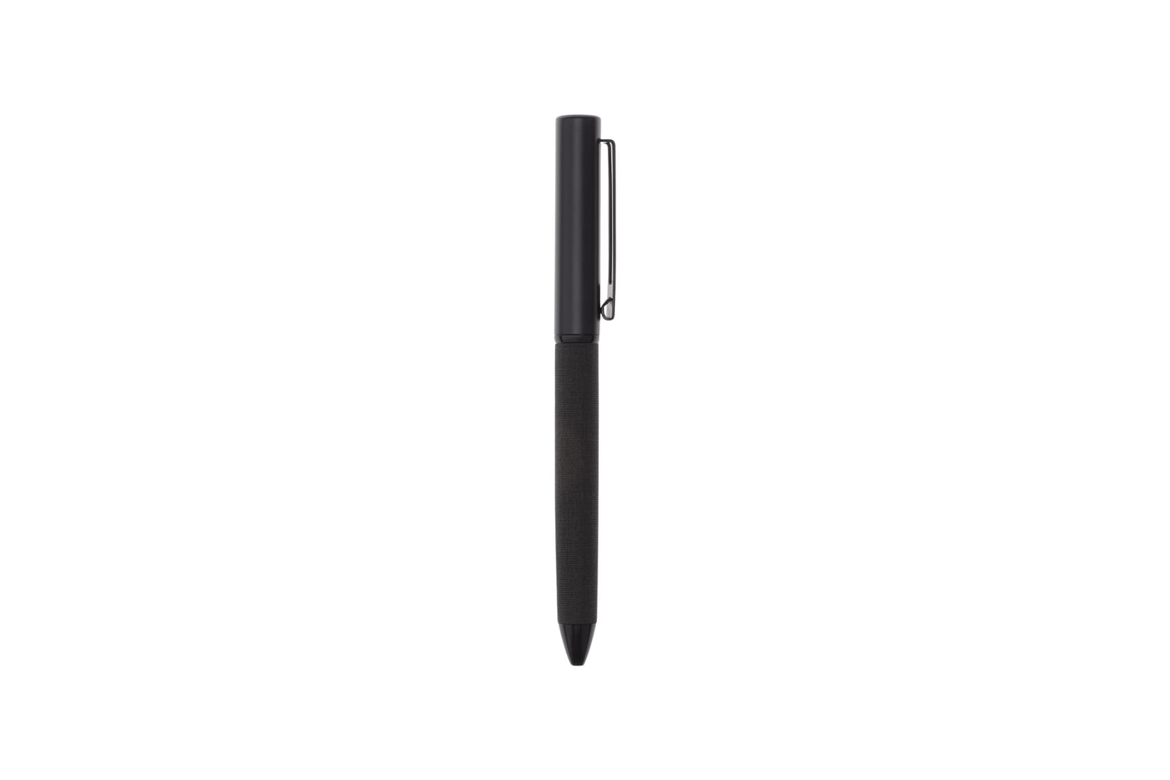 LENZEN - CHANGE ZERO Sustainable Gift Set with Refillable Notebook, Pen & USB Keychain - Black