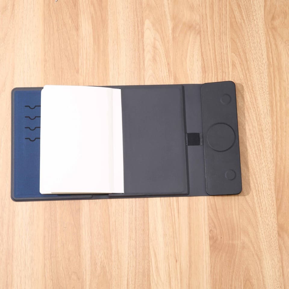 10000mAh Mag Wireless Powerbank Portfolio - Navy