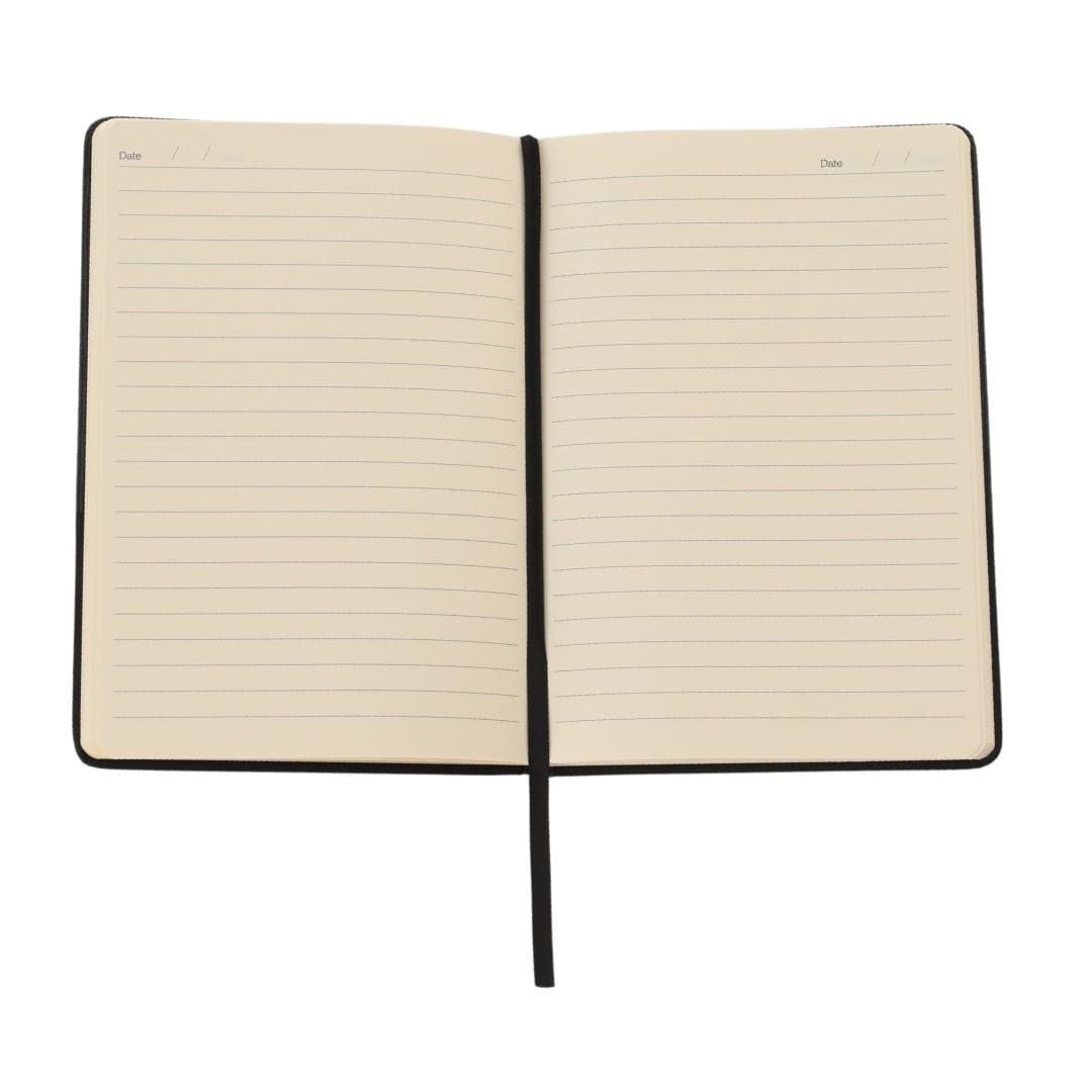 LYSS - Santhome® A5 Thermo PU Hard Cover Notebook - Black