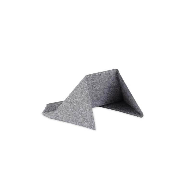STANDIE - Giftology RPET 2-in-1 Laptop and Phone Stand - Grey