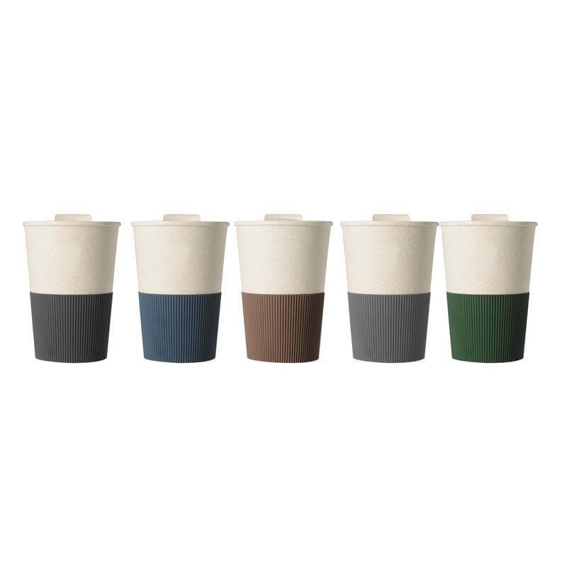 MALTA - Reusable Wheatstraw Cup 350ml - Blue