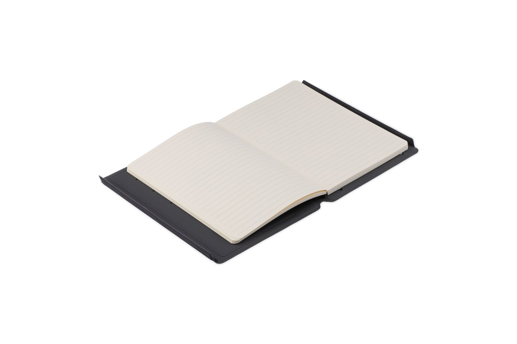 TESSIN - CHANGE ZERO Sustainable Gift Set with Refillable Notebook, Pen & Cardholder - Black