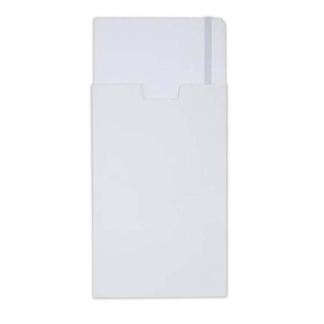 BARON - Santhome Expanded A5 Hard Cover Notebook - White