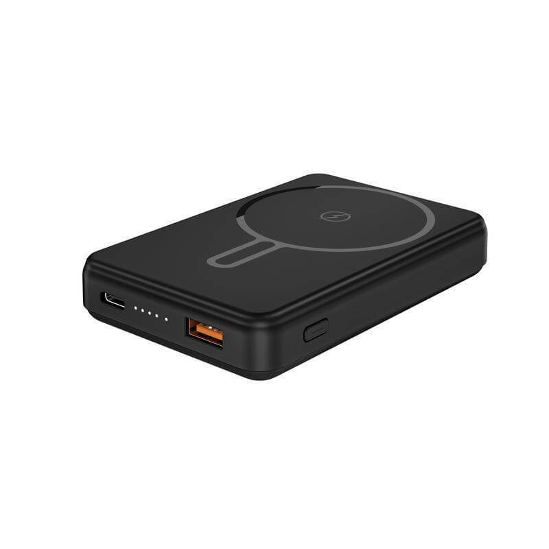 10,000 mAh Magnetic Wireless Powerbank in Gift Box - Black-