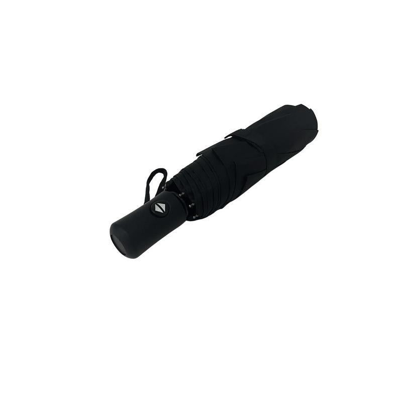 LORCH - Giftology Auto-Open 21" Umbrella with Sleeve - Black