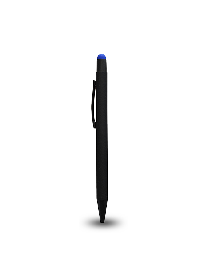 LONY PEN - Stylish Aluminum Push Pen with Rubber Coating and Touch Stylus