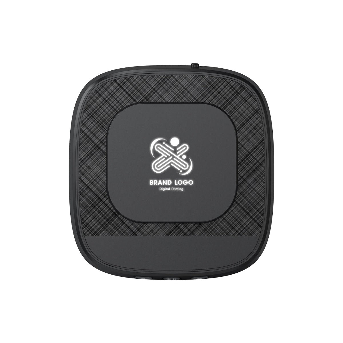 BOOM SOUND - Powerful 5W Speaker with 15W Wireless Charger and Light-Up Logo
