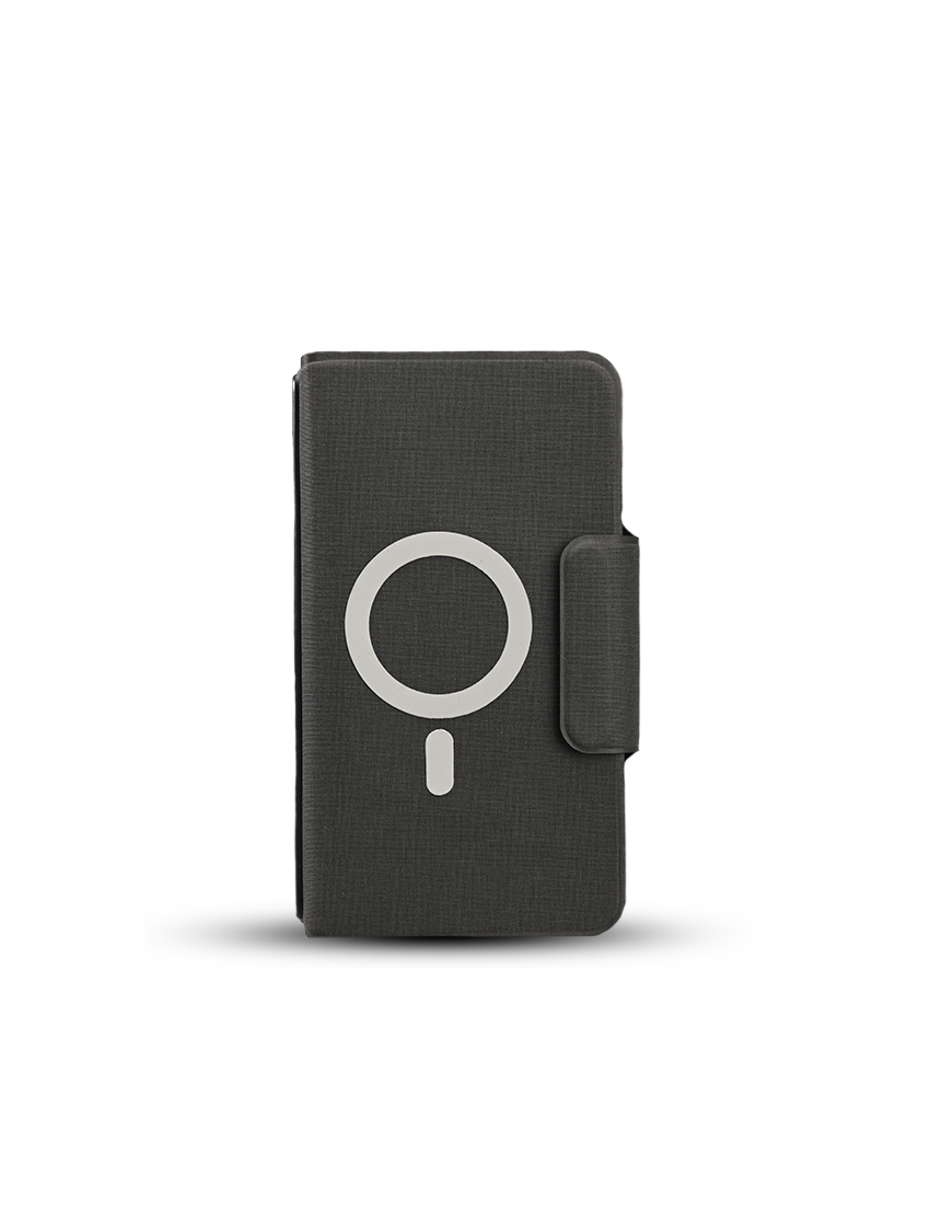 MAG-DAILY USE - Stylish Wallet with Built-in 5000mAh Power Bank and Organizer