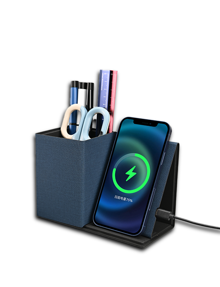 MAGSAFE PENHOLD - Foldable Pen Holder with 15W Wireless Charging Stand