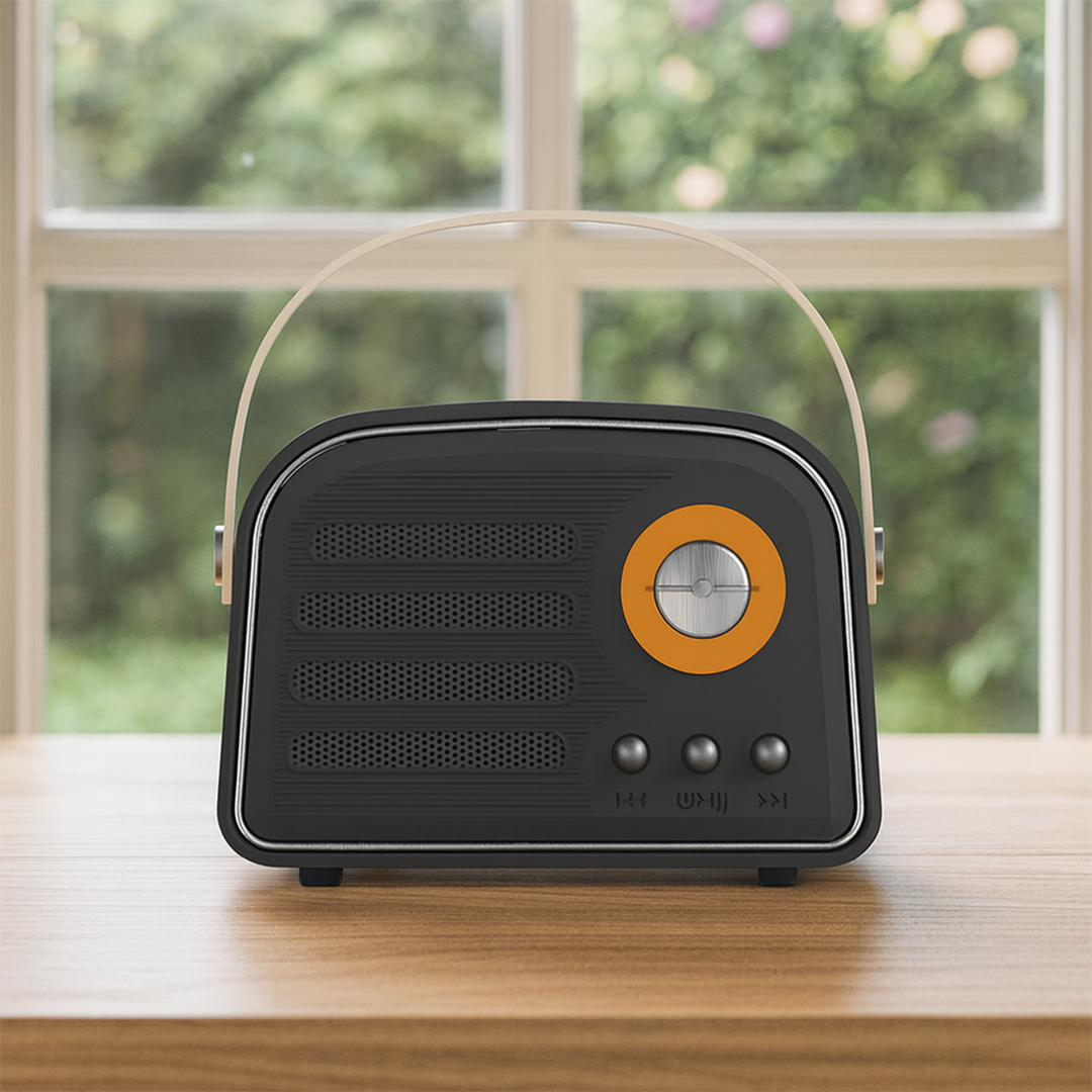 ANTIQ SPEAKER – Compact High-Quality Loudspeaker with Timeless Design for Crisp, Immersive Audio