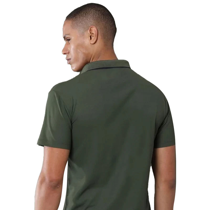 Euroblair Premium Polo T shirt - Olive Green