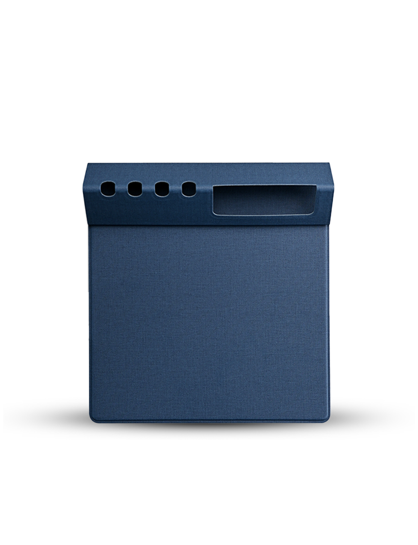 PAD ORGANIZER - Versatile Mouse Pad with Desktop Organizer for Pens and Business Cards