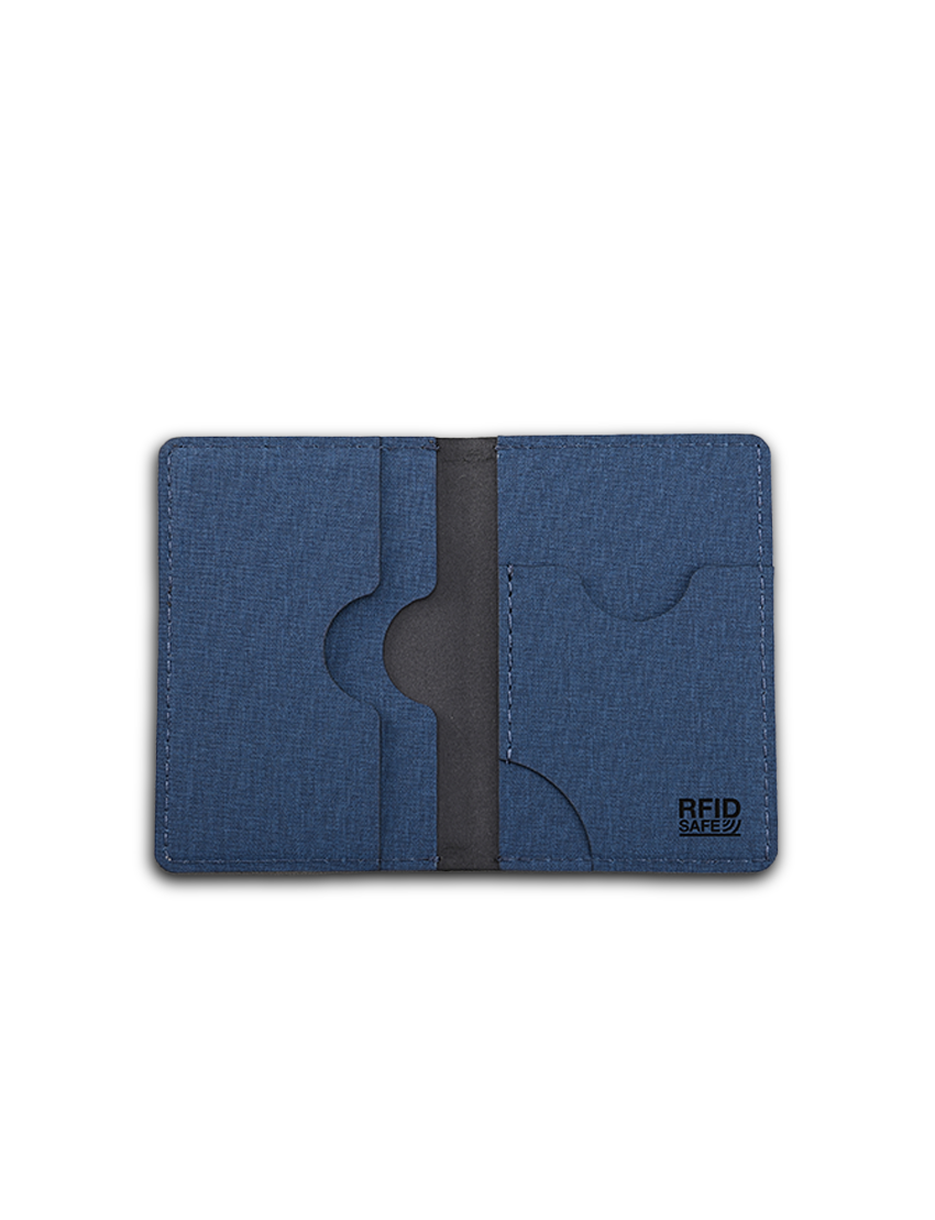RFID CARDHOLDER - Multi-Pocket RFID Safe Card Holder in RCS PU Material