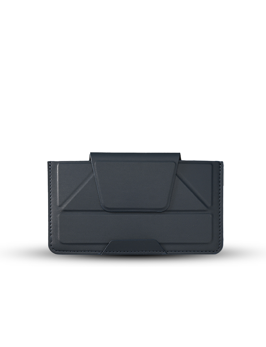 SMART MOBCASE - All-in-One PU Mobile Case & Stand with Magnetic Flap Closure