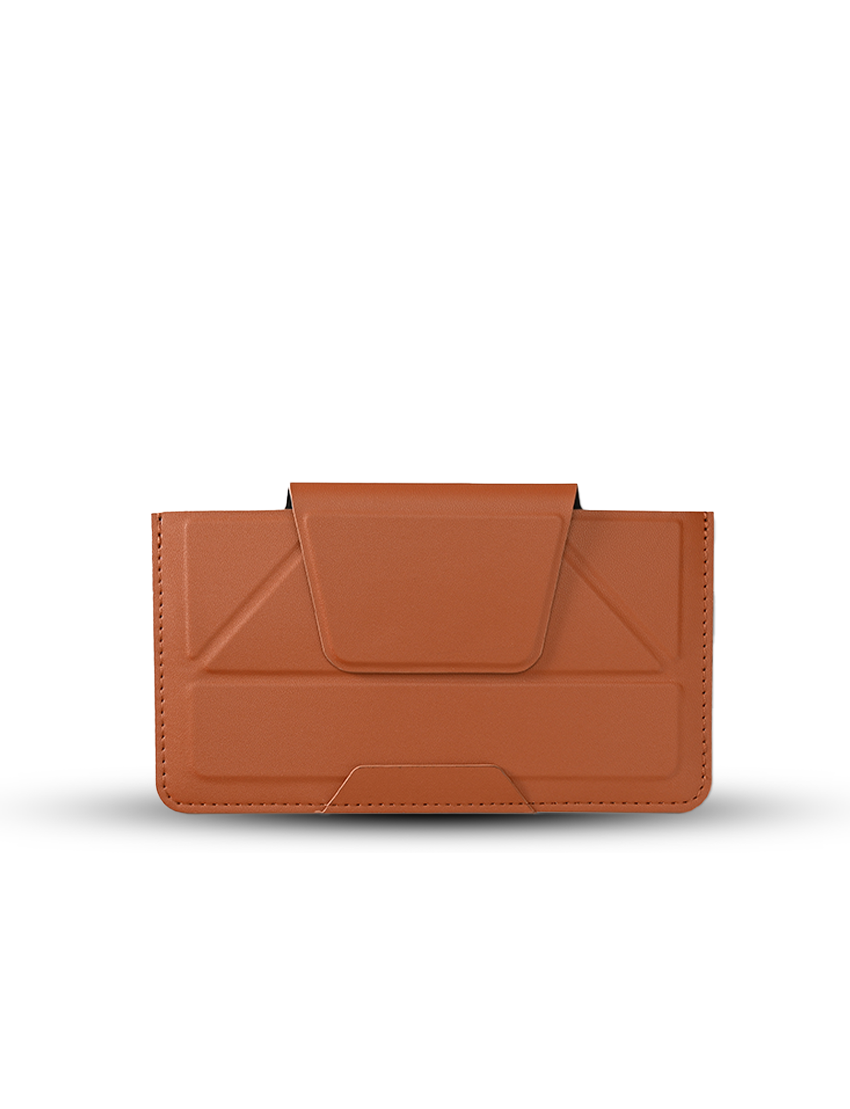 SMART MOBCASE - All-in-One PU Mobile Case & Stand with Magnetic Flap Closure