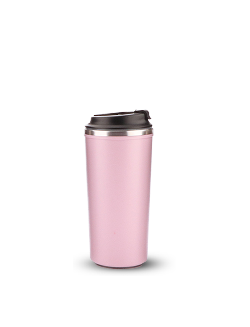 TALL SUCTION MUG - 500ml Double Wall Leak-Proof Mug for Hot and Cold Beverages