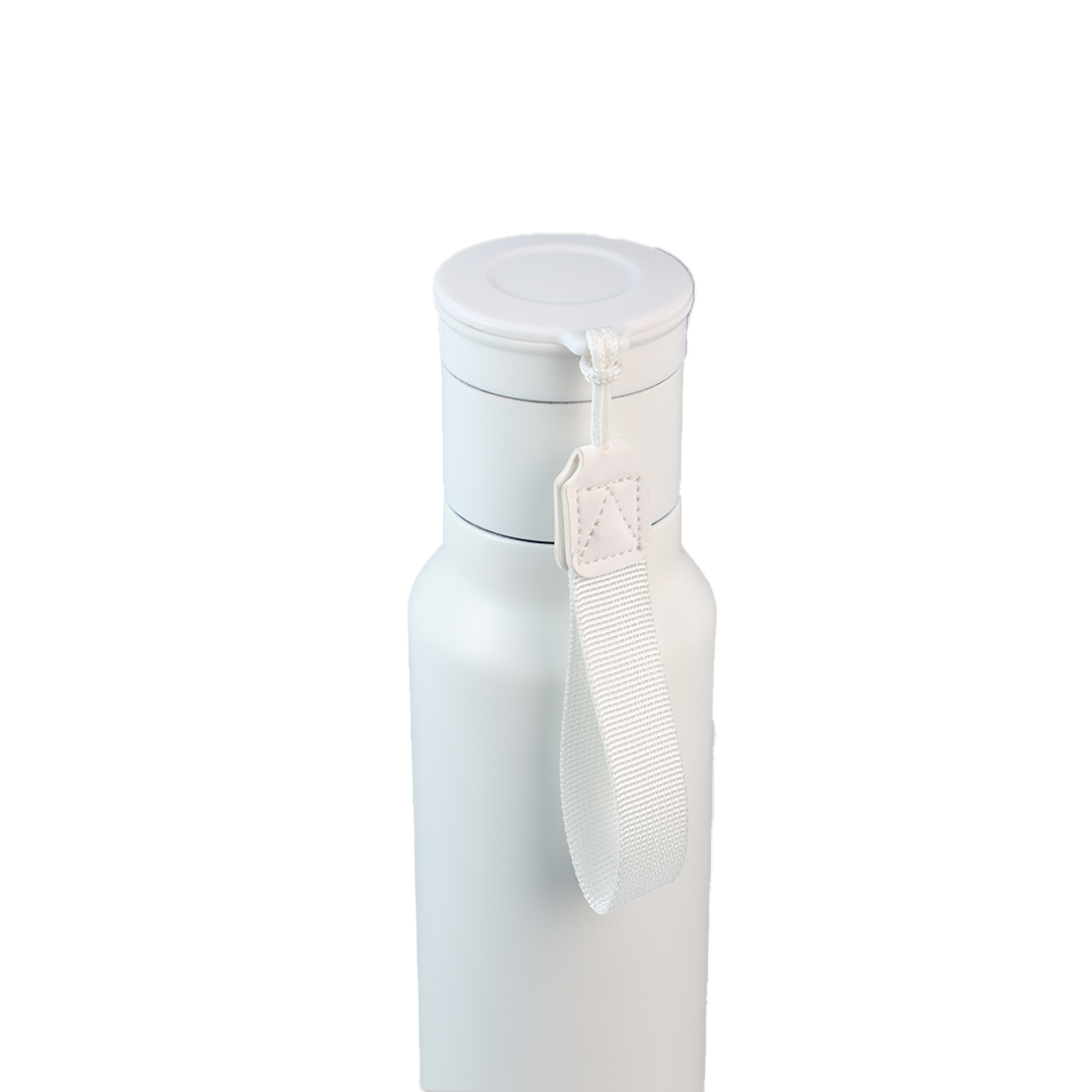 GAHWA GO SET – Travel-Ready 500ml Vacuum-Insulated Bottle & 90ml Stackable Espresso Cup with Silicone-Sealed Lid