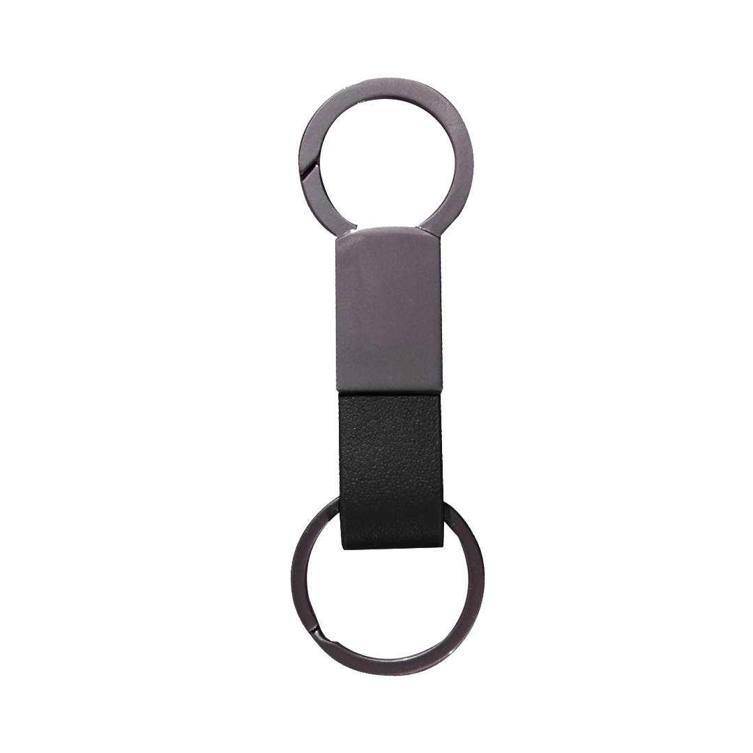 KEY KEEPER – Elegant PU Leather & Metal Durable Keychain with Sleek Design