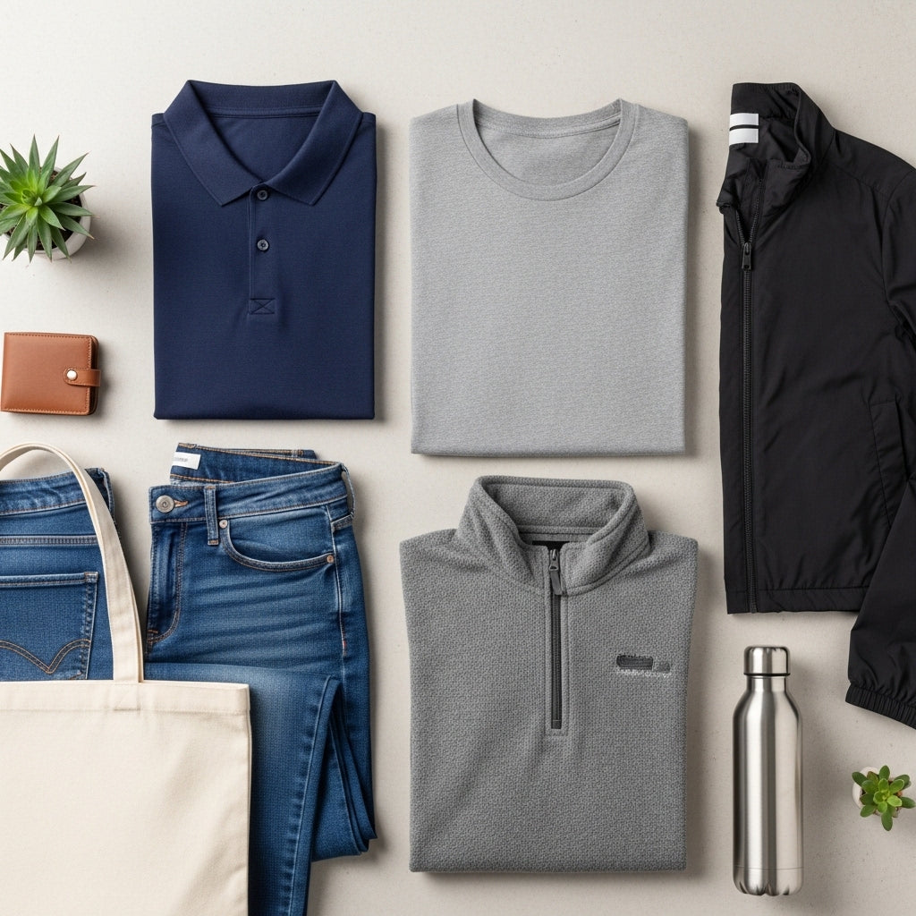 Lifestyle Wears  Premium branded apparel for everyday wear. Polo shirts, hoodies, jackets, caps, beanies, and smart wearables designed for corporate branding.