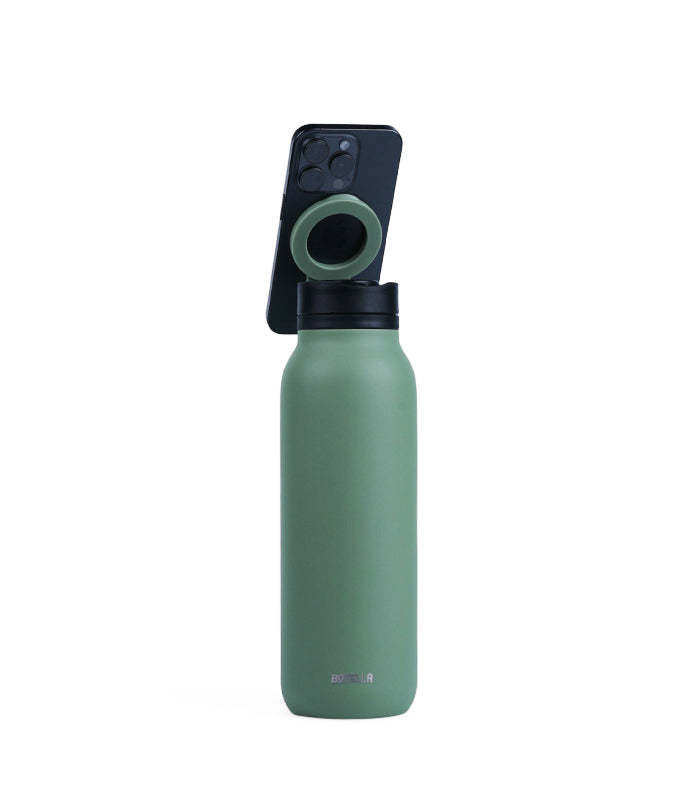 BOTELLA PRO - 900ml Multi-Functional Drink Bottle with Magnetic Phone Loop