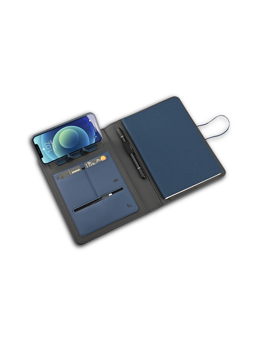 MAGLIGHT NOTE - Illuminated A4 Notebook Organizer with 5000mAh Power Bank