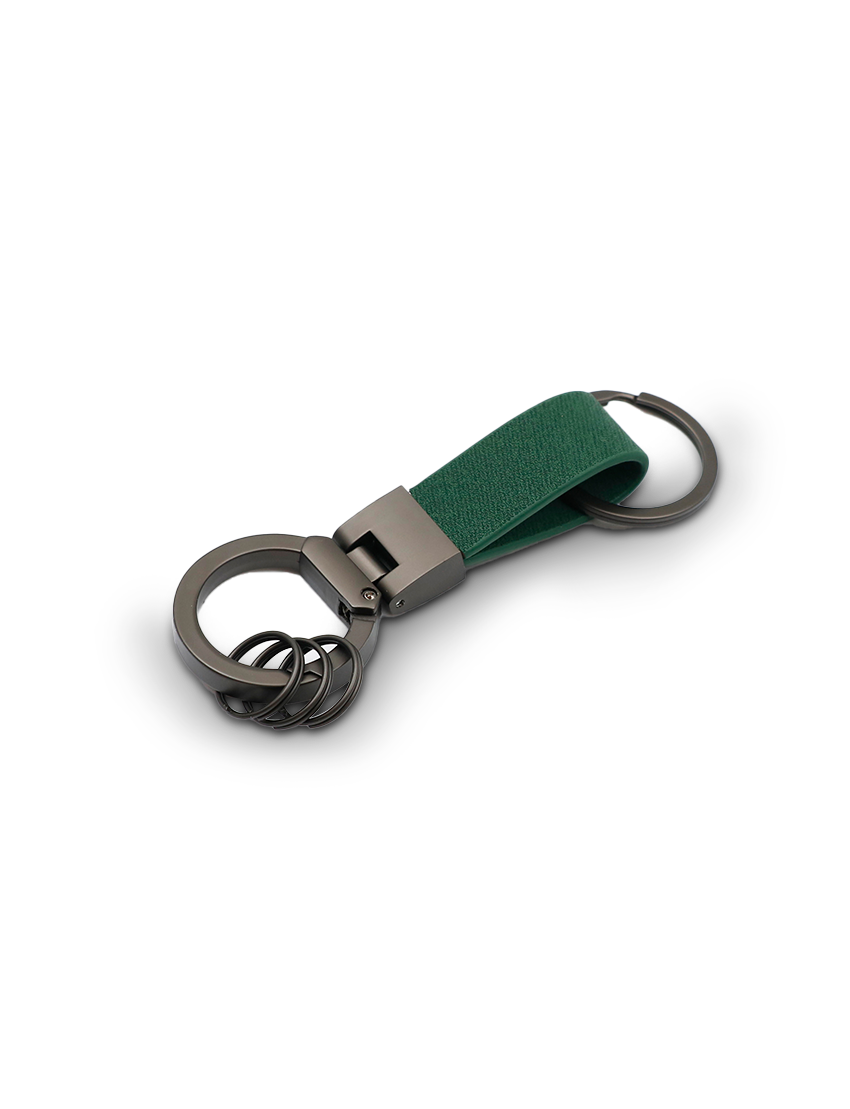 MODISH KEYCHAIN - Sleek Push-Open Keyholder with Spring Lock Mechanism