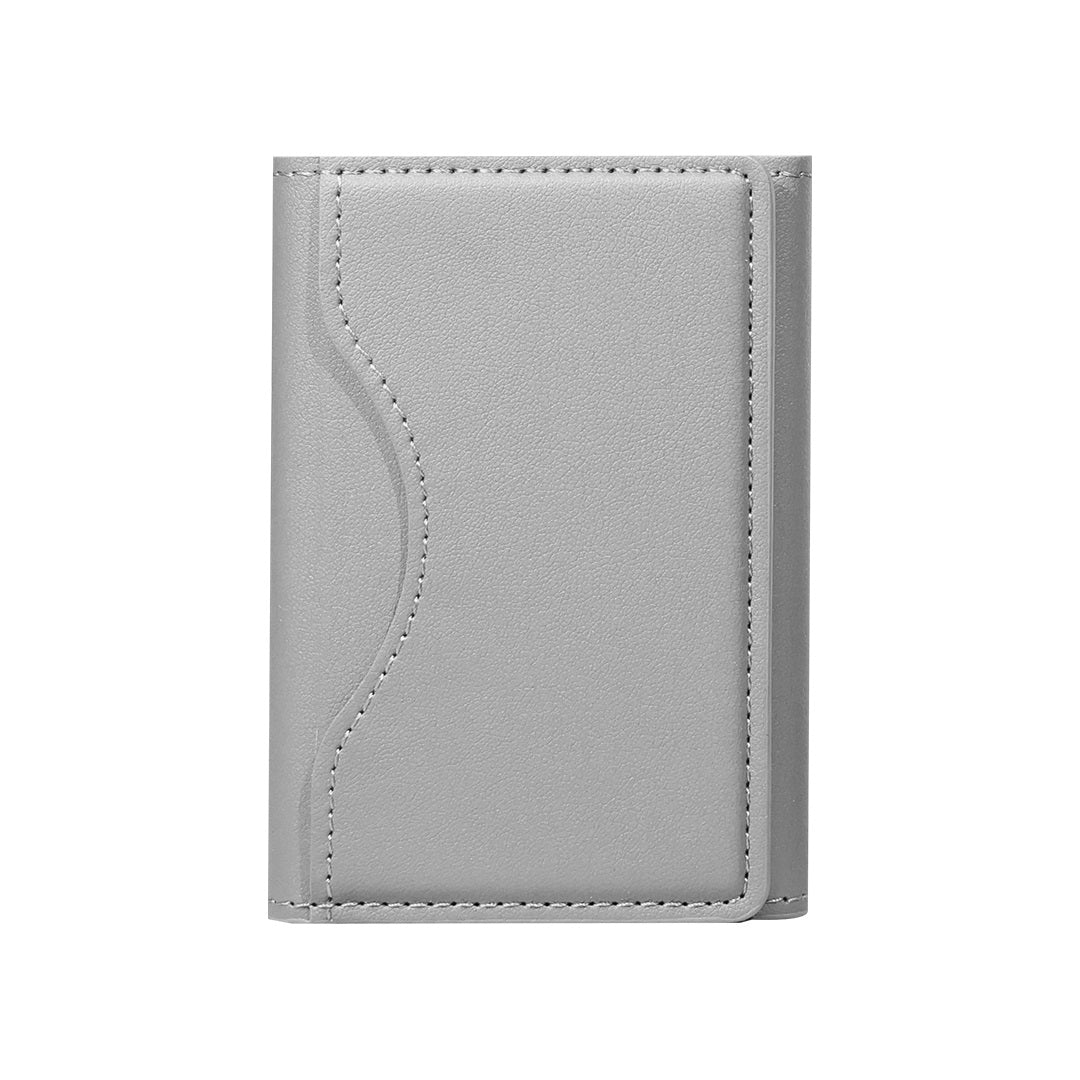 CARD CASE – Slim PU Leather Card Holder with MagSafe Attachment for Secure and Easy Access