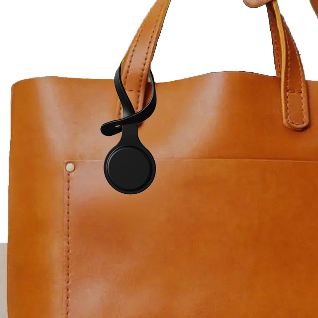 ROUNDFY MINI TAG – Compact Recycled PU Key Organizer with Dual Findy Tracking for Apple FindMy & Google Hub