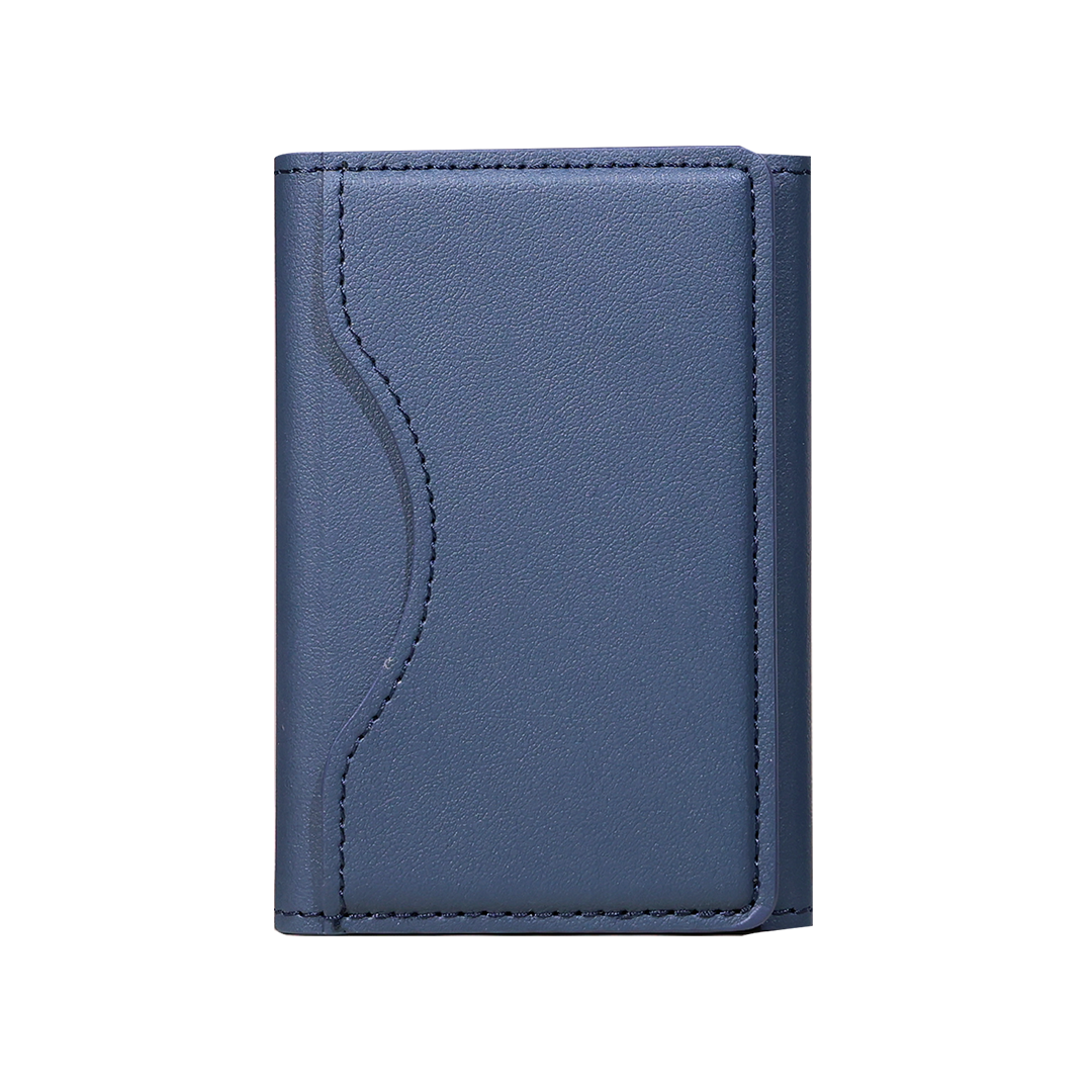 CARD CASE – Slim PU Leather Card Holder with MagSafe Attachment for Secure and Easy Access