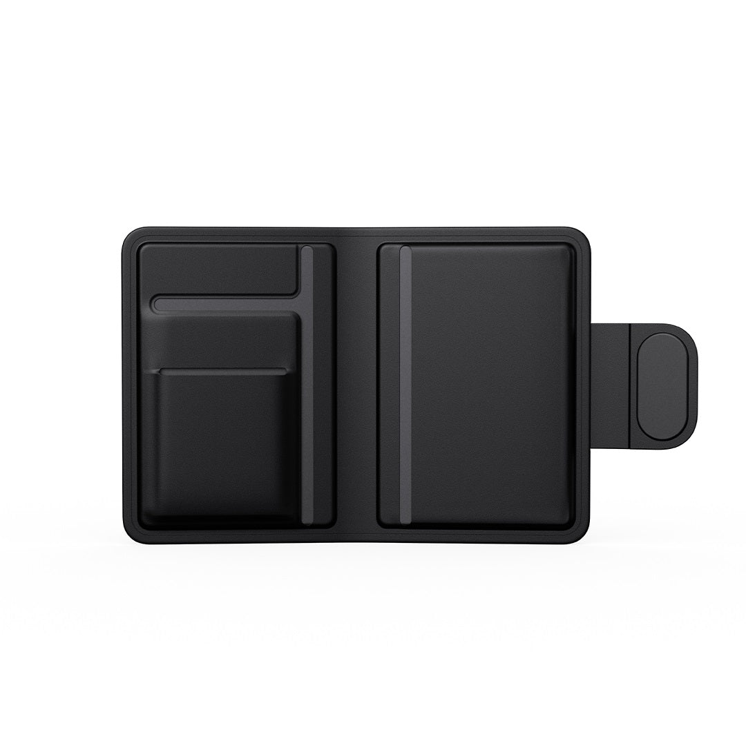 FINDY PASSPORT PRO – Sleek Recycled PU Leather Passport Holder with Dual Findy Tracking for Apple Find My & Google Find Hub