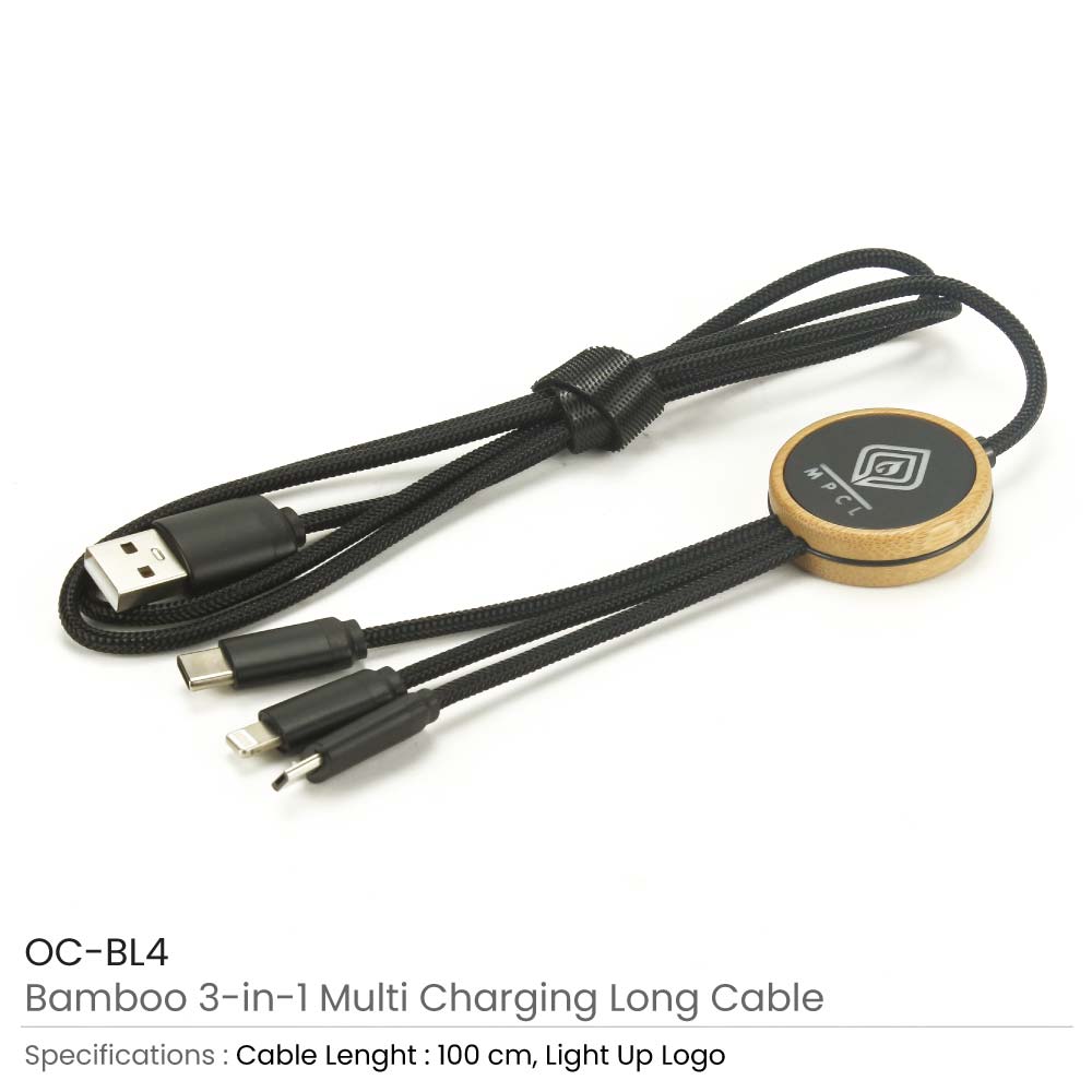 3-in-1 Multi-Charging Long Cable