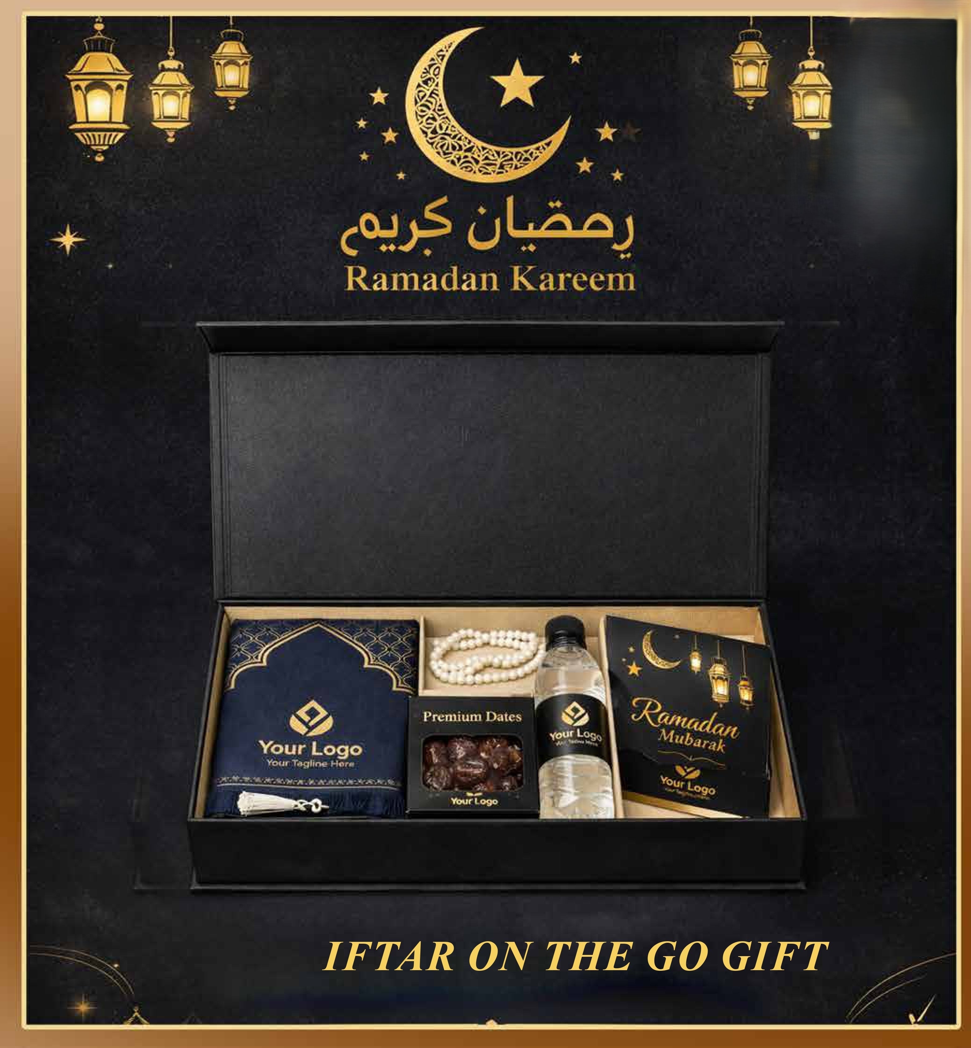 Iftar on the Go - Practical Ramadan Gift Set | Essential Prayer & Date Kit