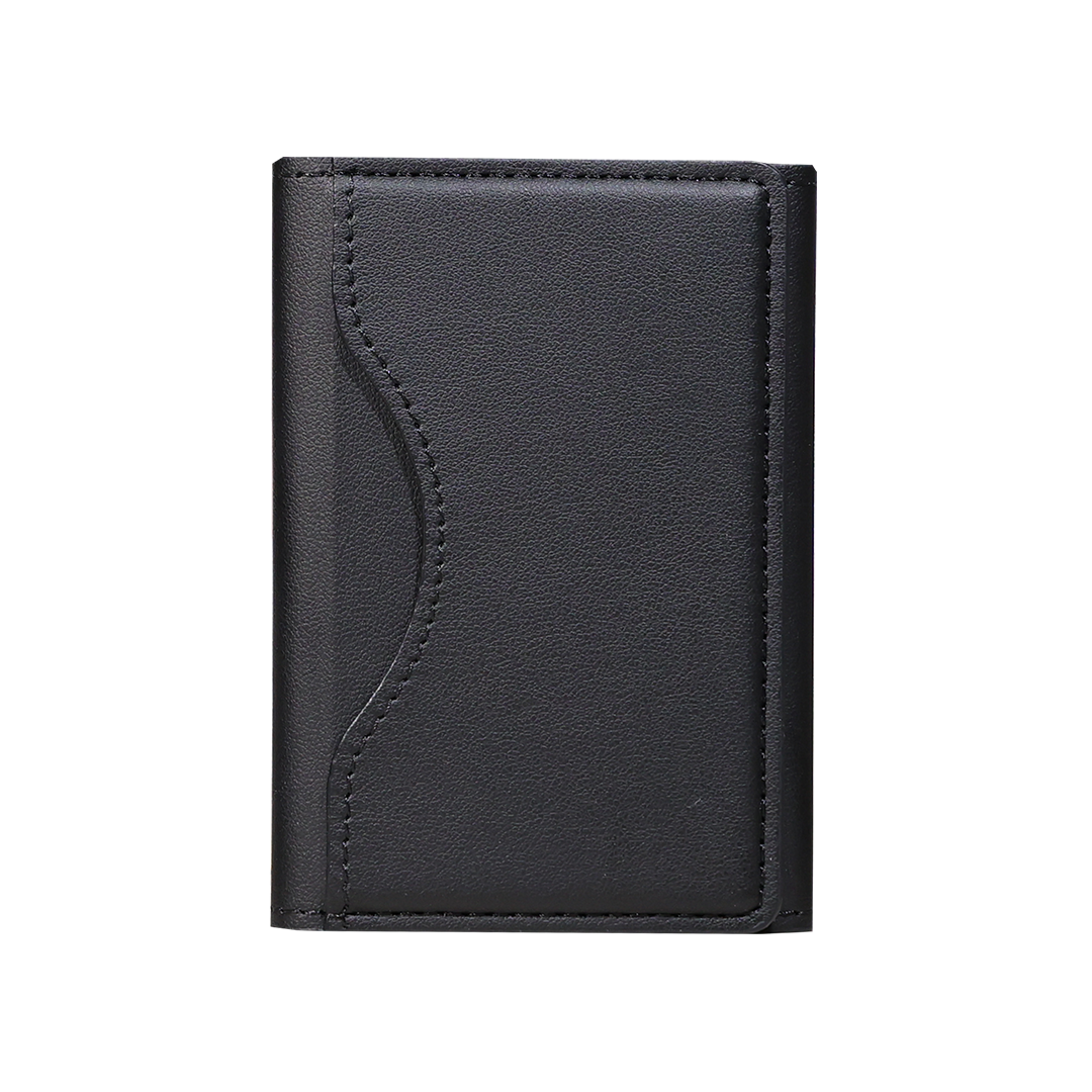 CARD CASE – Slim PU Leather Card Holder with MagSafe Attachment for Secure and Easy Access