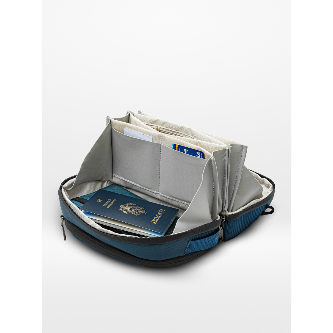 O-Elite Black Waterproof Electronics Organizer Bag