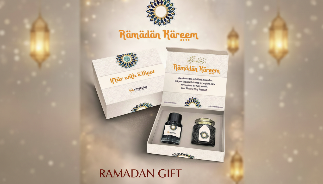 Iftar with a View" Premium Ramadan Gift Set | Perfume & Jar Collection