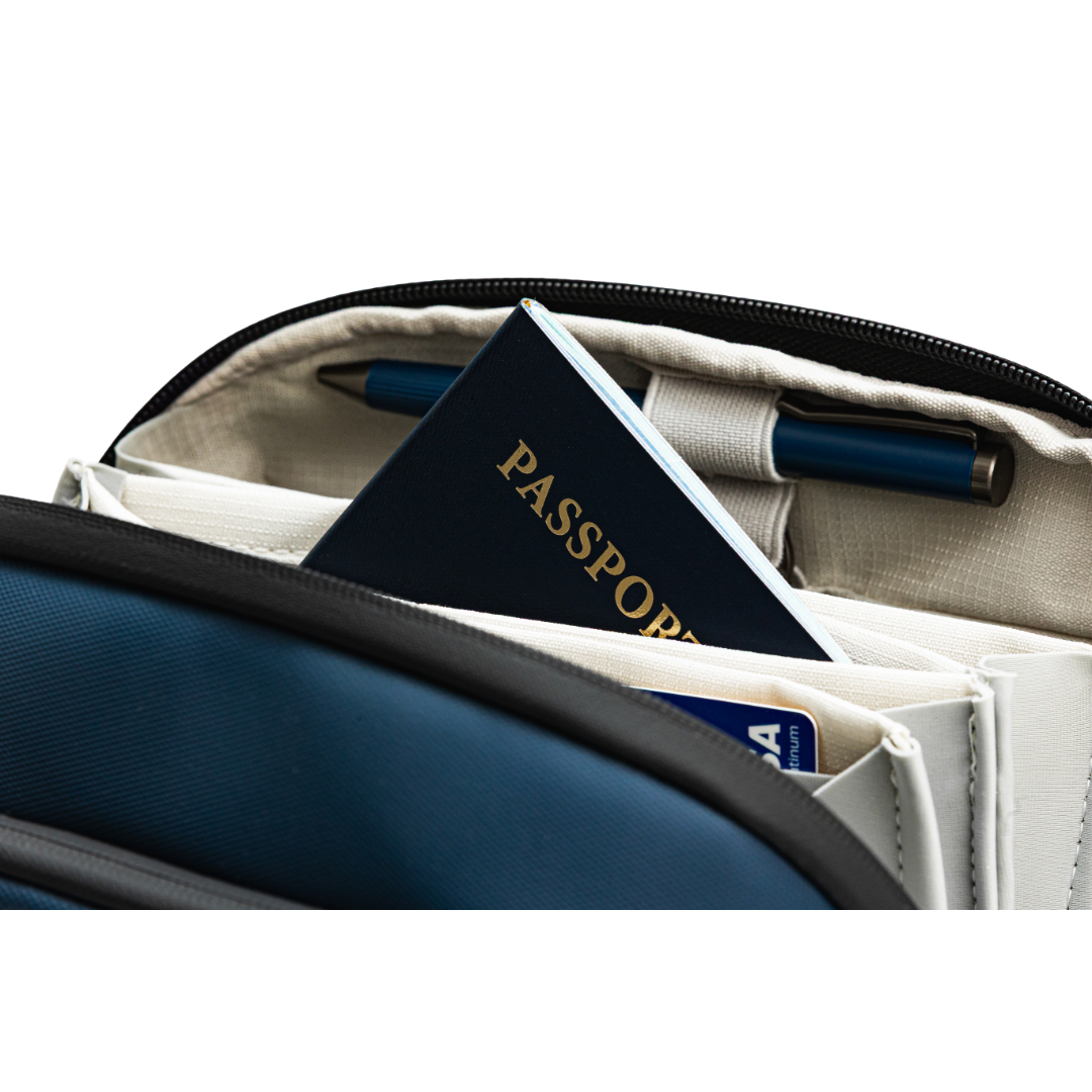 O-Elite Black Waterproof Electronics Organizer Bag