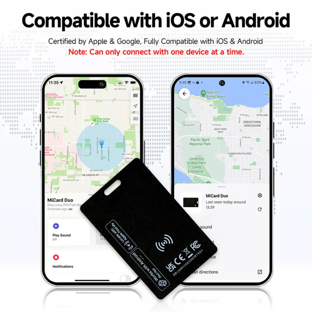 GPS Tracker, Air Tags, Anti-Loss & Digital NFC Business Card