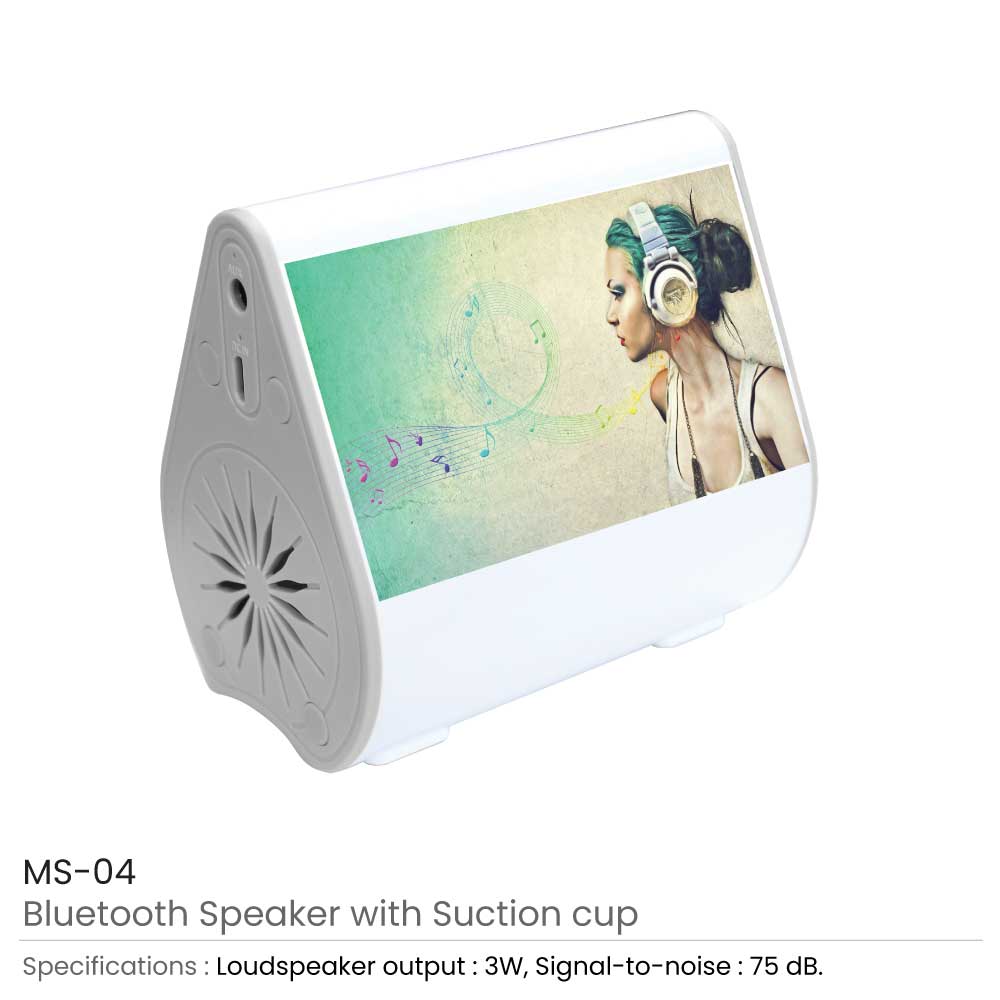 Bluetooth Speaker with Suction Cup