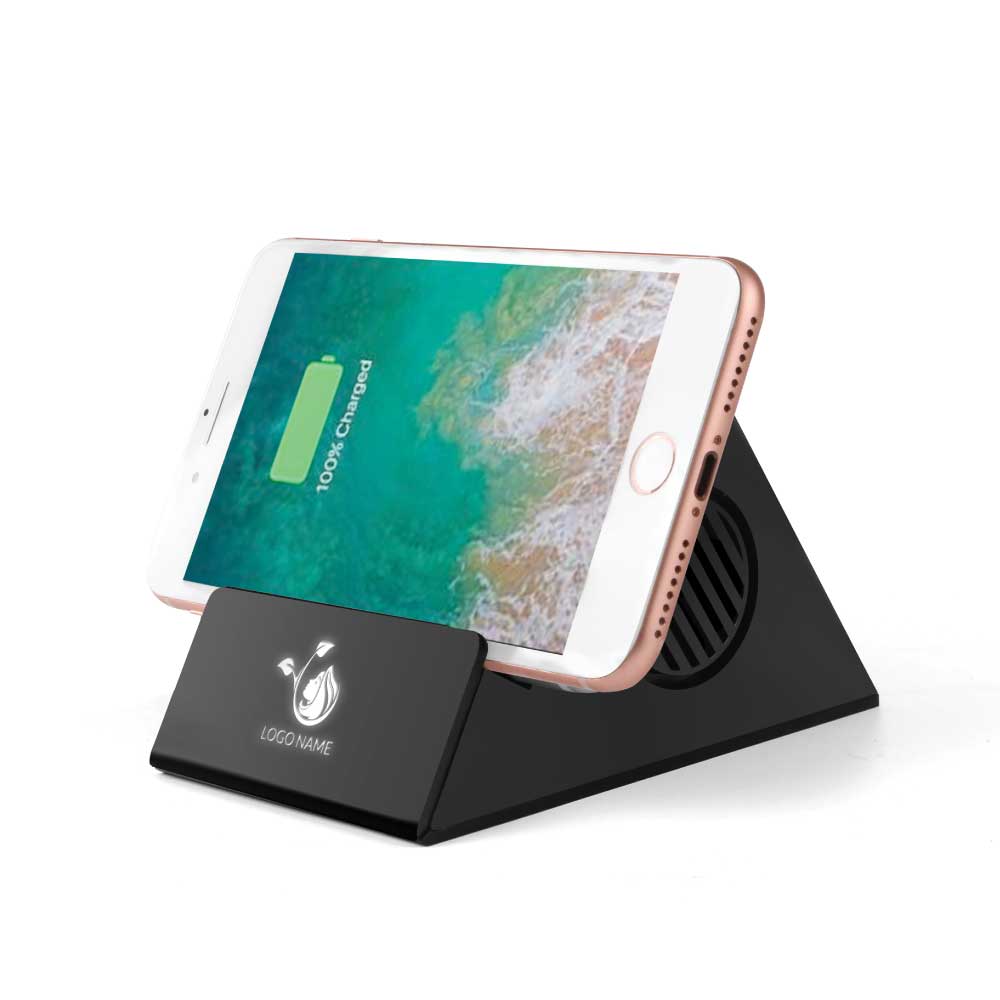 Bluetooth Speaker with Wireless Charger
