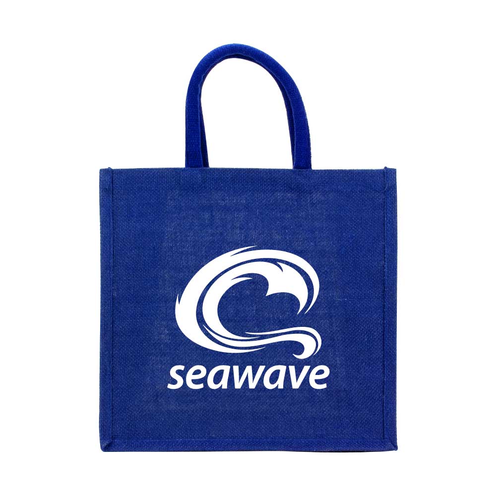 Reusable Square Jute Shopping Bags