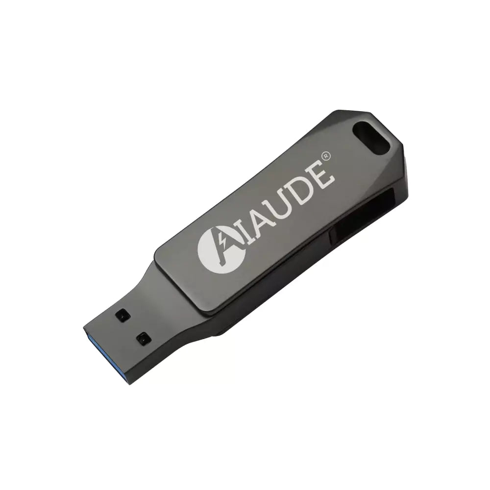 Swivel OTG USB in Gun Metal 64GB V. 3.0 Type C